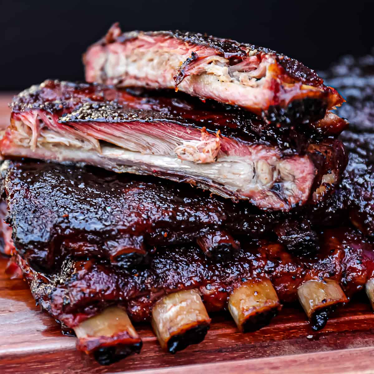 SMOKED PORK RIBS